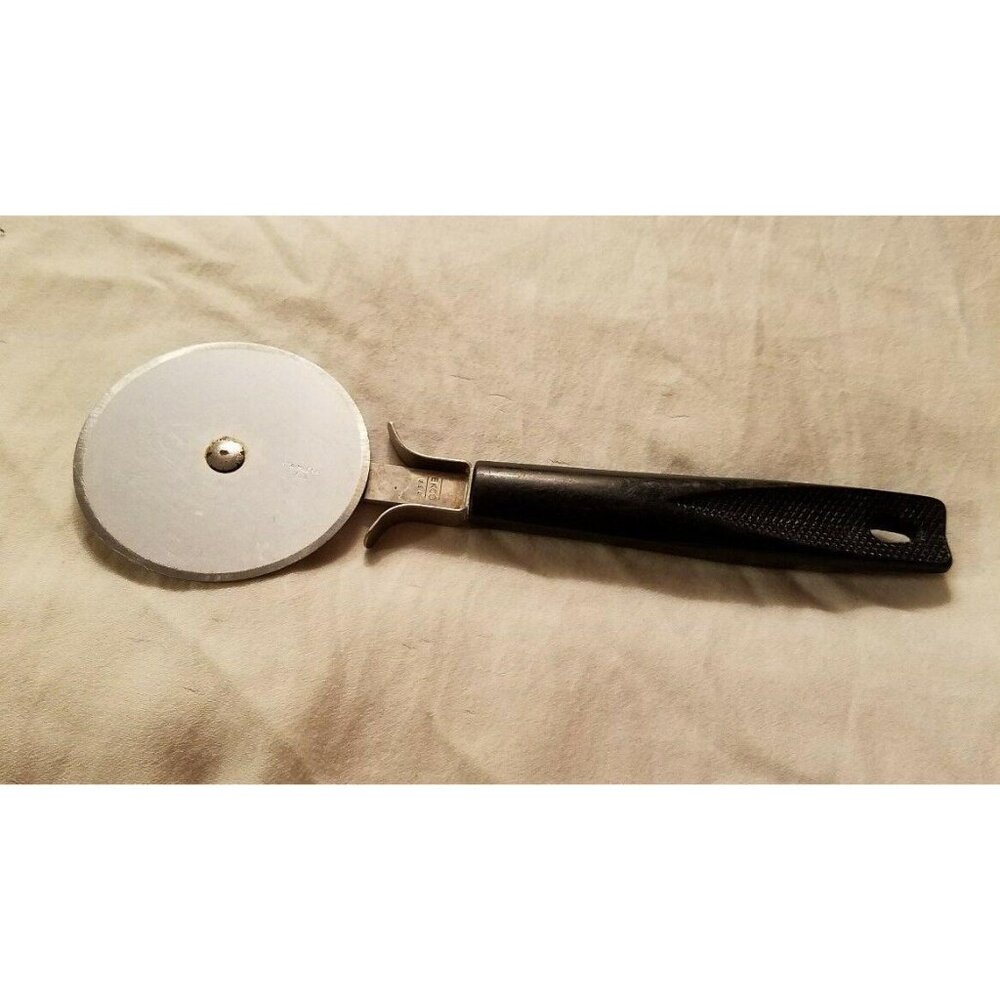 Ekco Pizza Cutter Blade 2 5/8" Diameter 8" USA Stainless Steel Black #3